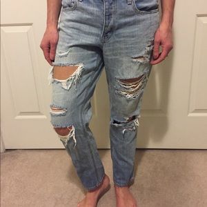 American Eagle “girlfriend” jeans